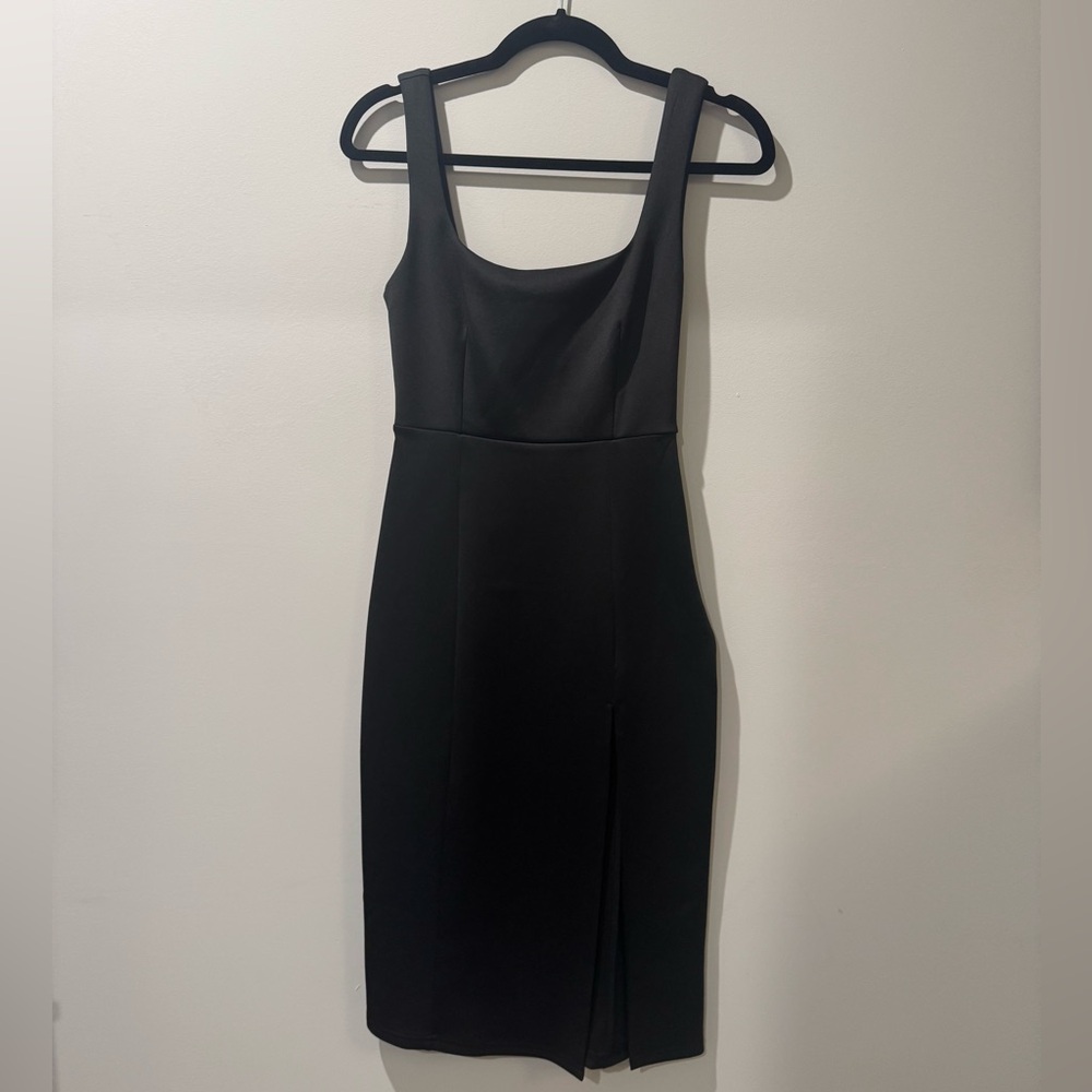 SHOWPO NWT | Black Midi Dress